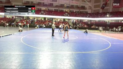 132 lbs Champ. Round 2 - Logan Casch, Timberline vs Cruz Ramirez, Meridian