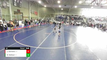 52 lbs 5th Place Match - Bexon Neibaur, East Idaho Elite vs Johnathan Schrenk, Brothers Of Steel