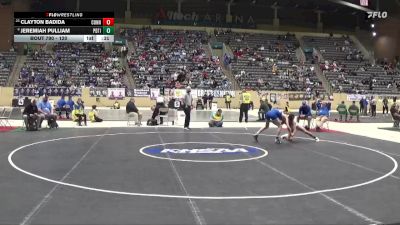 120 lbs Cons. Semi - Clayton Badida, Conner vs Jeremiah Pulliam, Paducah Tilghman