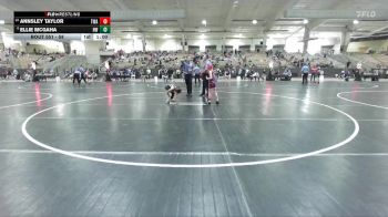 58 lbs Cons. Semi - Annsley Taylor, TN Wrestling Academy vs Ellie McGaha, Halls Wrestling