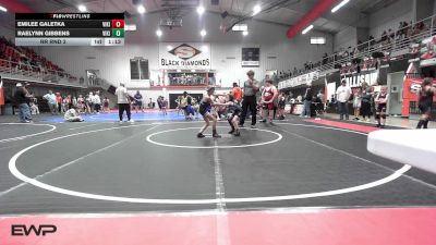 51-54 lbs Rr Rnd 3 - Emilee Galetka, Viking Wrestling Club vs Raelynn Gibbens, Viking Wrestling Club