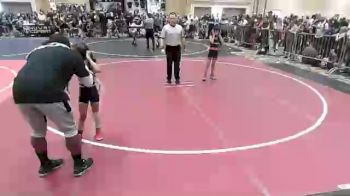 62 lbs Round Of 16 - Sebastian Huizar, So Cal Grappling vs Iyla Samuel, Pride Wrestling