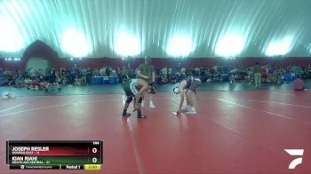 144 lbs Round 2 (16 Team) - Kian Riahi, Grayslake Central vs Joseph Resler, Oswego East