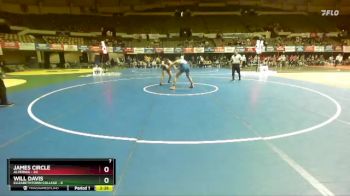 184 lbs Placement (16 Team) - James Circle, Alvernia vs Will Davis, Elizabethtown College