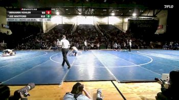 Boys 138 M2B 1st Place Match - Benjamin Kohler, Wasatch - Boys vs Joe Whitford, Westlake - Boys