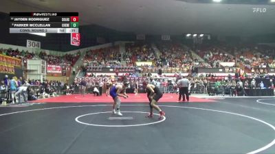 150 lbs Cons. Round 2 - Parker McClellan, Cheney vs Jayden Rodriguez, Columbus Hs