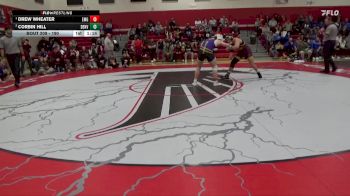 190 lbs 1st Place Match - Drew Wheater, East Marshall/GMG vs Corbin Hill, Denver