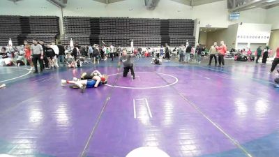 97 lbs Rr Rnd 7 - Brighton Prine, Warhawks Wrestling Black vs Logan Placca, Triumph Trained