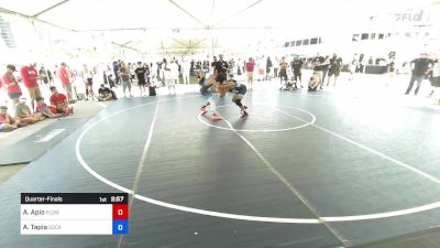 120 kg Quarterfinal - Alexander Apio, Flow vs Adrian Tapia, SoCal Grappling