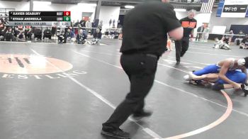 110 lbs Final - Xavier Seabury, North Babylon vs Ethan Andreula, Long Beach