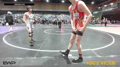 115 lbs Consi Of 32 #1 - Mason Miracle, Hermiston Wrestling vs Wesley Case, Warhead Wrestling Club