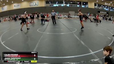 100 lbs Round 2 (6 Team) - Caleb Stevens, Warhawks Wrestling vs Jaxon Zapatocky, Mat Assassins Red