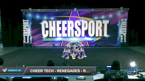 Cheer Tech - Renegades - Renegades [2022 L1 Youth - D2 Day 1] 2022 CHEERSPORT Council Bluffs Classic