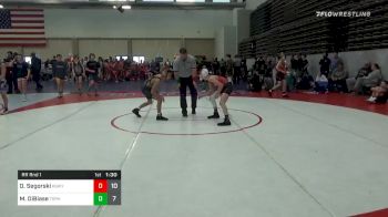 89 lbs Prelims - Owen Segorski, Kingsway MS vs Michael DiBiase, Triumph Blue MS