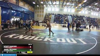 126 Blue Round 3 - Angel Delgado, Southwest Miami vs Wyatt Sanford, Camden County