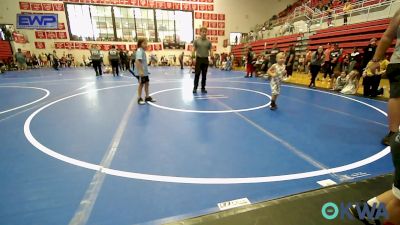 37-40 lbs Consolation - Junior Garcia, Midwest City Bombers Youth Wrestling Club vs Everett Collard, Standfast OKC