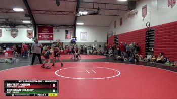 Round 2 - Christian Delaney, Fort Madison vs Bentley Higdon, Camp Point Central