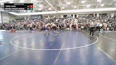 285 lbs Cons. Round 6 - Stephen Stewart-Jenkins, Spring Creek vs Jesus Lopez, American Leadership Academy