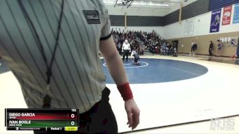 152 lbs Quarterfinal - Ivan Bogle, Deer Park vs Diego Garcia, Omak