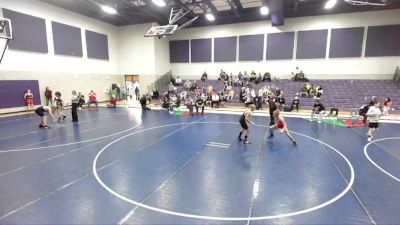 96 lbs Semifinal - Tyler Moss, Mt. Ridge Youth Wrestling vs Gio Renouf, Southern Utah Elite