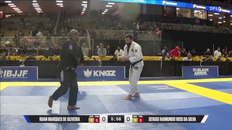 Sergio Raimundo Rios Da Silva vs Ruan Marques De Oliveira 2025 Pan Jiu Jitsu IBJJF Championship