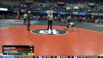 Champ. Round 1 - Collin Veron, DeLaSalle vs Ethan Mandigo, Evangel Christian Academy