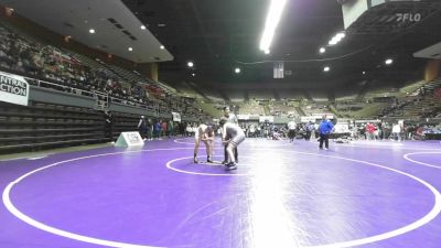 140 lbs Consi Of 8 #2 - Gunner Benedict, Redwood vs Sonny Lora, South