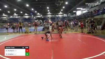 83 lbs Quarterfinal - Kadin Mulford, Colorado Outlaws vs Ryder Shelton, Victory