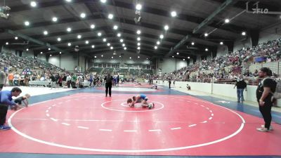 85 lbs Quarterfinal - Braden Flowers, Grindhouse Wrestling vs Xander Warnock, Grindhouse Wrestling