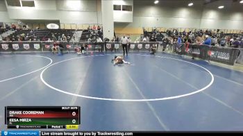 53 lbs Quarterfinal - Eesa Mirza, FL vs Drake Cooreman, MN