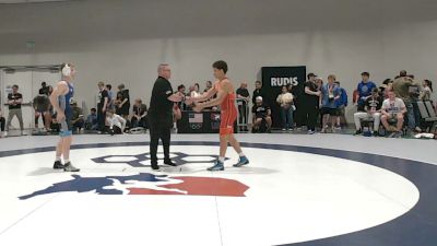 70 kg Cons. Rd Of 64 - Aiden Simmons, Central Coast Regional Training Center vs Conlan Carlson, Jackrabbit Wrestling Club