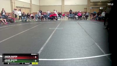 160 lbs Round 2 (6 Team) - Jakob Mason, Dayton Bandits vs Asher Bacon, Team Minion