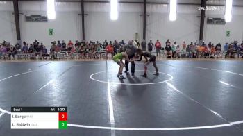 85 lbs Prelims - Israel Borge, Rare Breed Academy vs Leyton Baldwin, Ouachita WC