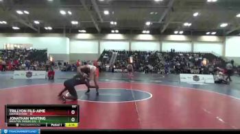197 lbs Quarters & 1st Wb (16 Team) - Trillyon Fils-Aime, Southeastern vs Jonathan Whiting, Brewton-Parker (GA)