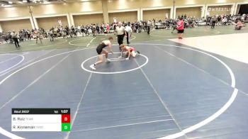 113 lbs Quarterfinal - Benjamin Ruiz, Team SoCal vs Ryder Kinneman, Thorobred WC