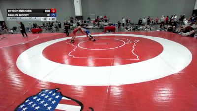 132 lbs Bryson Rockers, Team Kansas Gold vs Samuel Moody, Team Utah