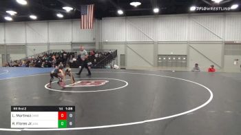 43 lbs Prelims - Landon Martinez, Oklahoma Boyz vs Richie Flores Jr., Team USA