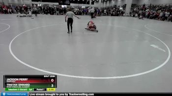 157 lbs Cons. Round 2 - Tristan Sinnard, Moen Wrestling Academy vs Jackson Perry, Kentucky