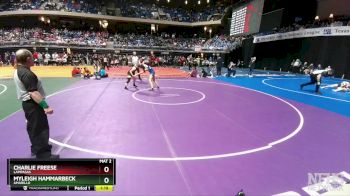 5A 132 lbs Quarterfinal - Myleigh Hammarbeck, Amarillo vs Charlie Freese, Lampasas