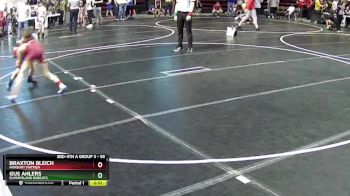 85 lbs Semifinal - Gus Ahlers, Summerland Bobcats vs Braxton Bleich, Fairbury Matmen