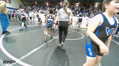 100 lbs Final - Royce Baugh, Team Tulsa Wrestling Club vs Cash Carnett, Victory Youth Wrestling