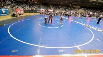 80 lbs 2nd Place - Jaxon Gillespie, All-Phase Wrestling vs Lucas Layne, NBWA