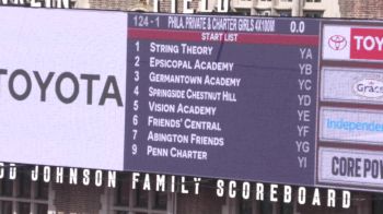 Middle School Girls' 4x100m Relay Phila Private&charter, Finals 1