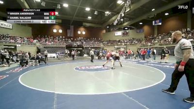3A 175 lbs Cons. Round 3 - Brisen Anderson, Morgan vs Daniel Salazar, Ben Lomond