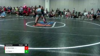 170 lbs Quarterfinal - Sean Clark, Toxic Takedown Club vs Shaun Sandidge, Coastline Wrestling Academy