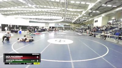 184 lbs Semifinal - Sampson Wilkins, Castleton vs Jack MacKiernan, American International