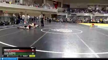 84 lbs Quarterfinals (8 Team) - Gage Bjerga, Staples-Motley vs Bryson Kampsen, Wabasso