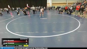 138 lbs Quarterfinal - Sofia Delgado, FL vs Marie Pearson, CA