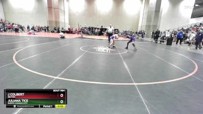 100 lbs Cons. Semi - Juliana Tice, North Kansas City vs J Colbert, Belton