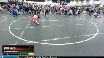87 lbs Cons. Round 3 - Braiden Bartlett, TX vs Jacob Shafer, IL